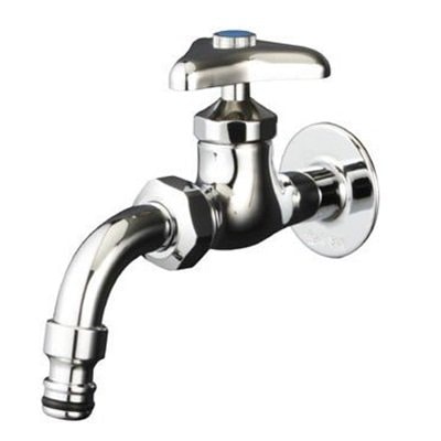 ▲KVK【K34SPJ】屋外ホース接続ノズル付給水栓 蛇口