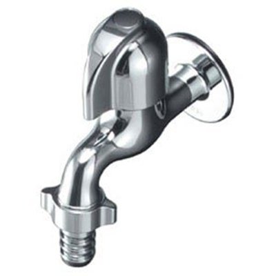 ▲KVK【K4EZ】カップリング付横水栓(節水チップ内蔵型) 寒冷地用