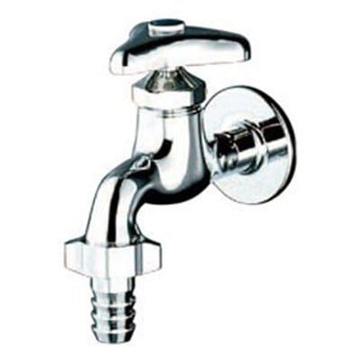 ▲KVK【K4Z】カップリング付横水栓 寒冷地用