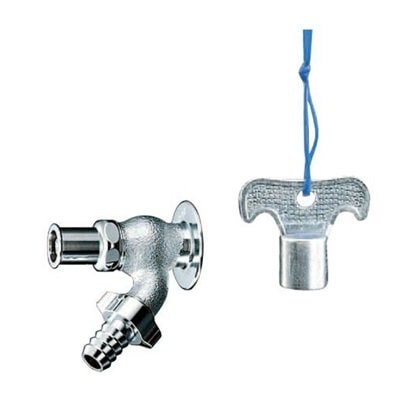 ▲KVK【K8QJ】キー式散水栓 