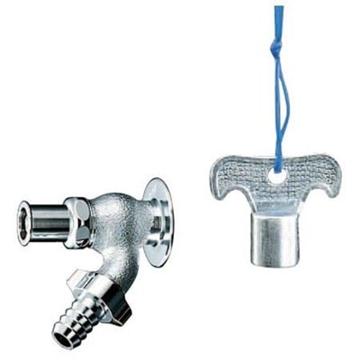 ▲KVK【K8QZ】キー式散水栓 寒冷地用