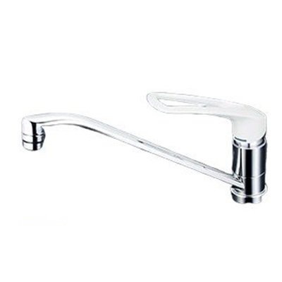 ▲KVK【KM5011C2R3】流し台用シングルレバー式混合栓 L300mm 混合水栓