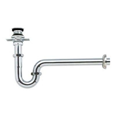 ▲KVK【VR105PAL-XS】壁排水Pトラップ 固定プレート付 