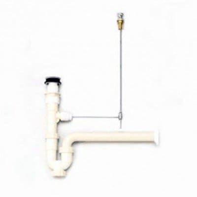 ▲KVK【VR1PJHP】排水栓付Pトラップ32 