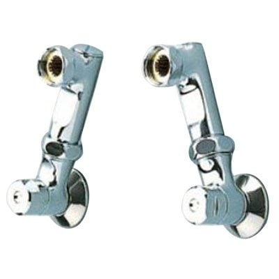 ▲KVK【Z538SW】延長ソケットセット 100mm 水抜き付 