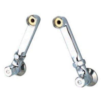 ▲KVK【ZKM42NW】延長ソケットセット150mm 水抜き付 
