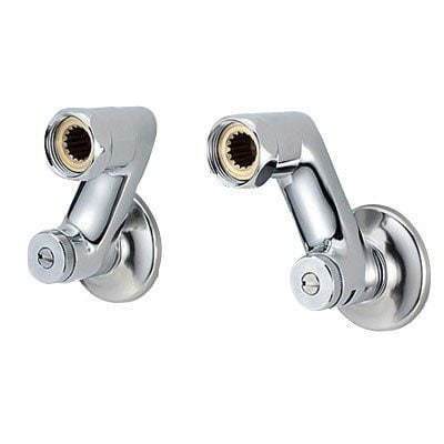 ▲KVK【ZKM88N4W】60mm 流量調節止水弁付ソケット 