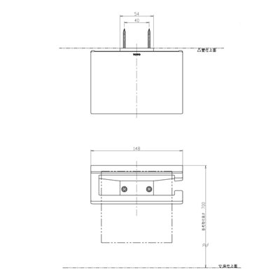 【在庫あり】◎TOTO【YH903】紙巻器 亜鉛合金製 めっき仕上げ