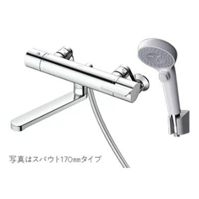 ◎TOTO【TBV03407Z1】浴室用水栓金具 GGシリーズ 壁付サーモスタット混合水栓 コンフォートウエーブクリック 寒冷地仕様 蛇口
