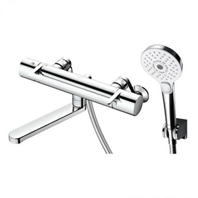◎TOTO【TBV03417ZA】浴室用水栓金具 GGシリーズ 壁付サーモスタット混合水栓 コンフォートウエーブ3モード めっき 寒冷地仕様 蛇口