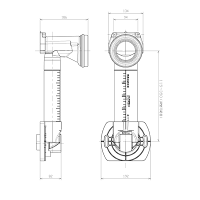 ▲TOTO【HH02088】トイレ用部材 床排水アジャスター 受注生産品