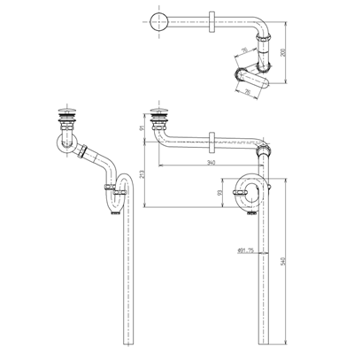 ▲TOTO【T6SM11】床排水金具 Sトラップ 32mm 目皿カバー付