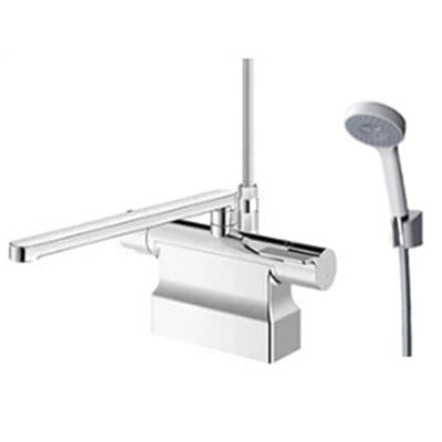 【在庫あり】◎TOTO【TBV03423J1】浴室用水栓金具 GGシリーズ 台付きサーモスタット混合水栓 混合栓 コンフォートウエーブ φ90