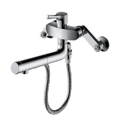 【在庫あり】◎TOTO【TKS05314J】洗面所用水栓 壁付シングル混合水栓 一般地 寒冷地共用