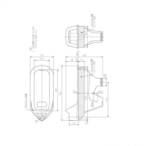 ▲TOTO【C755VU】※※メーカー直送のみ※ 床上給水和風大便器 トイレ #NW1ホワイト 管理番号：2200