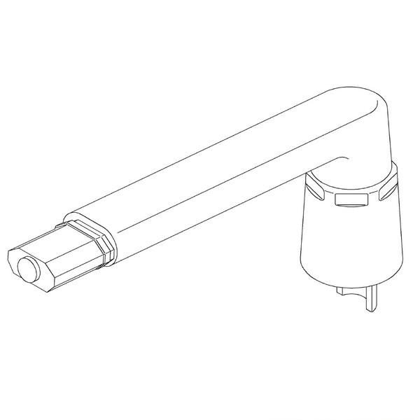 ▲TOTO【TH5D0289】水栓金具取り替えパーツ 自在スパウト 230mm 特注品