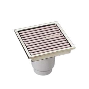 ▲TOTO【EWB630SR】※浴室排水ユニット 非防水層タイプ(縦引きトラップ)  樹脂製グレーチング 200角タイル用 受注生産品