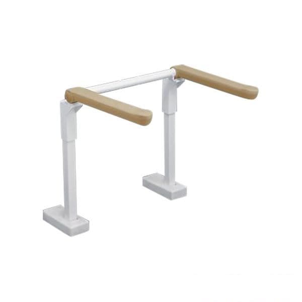 ▲TOTO【EWC772R】※※メーカー直送のみ※ トイレ用手すりはね上げ床固定背無  トイレ 管理番号：1760