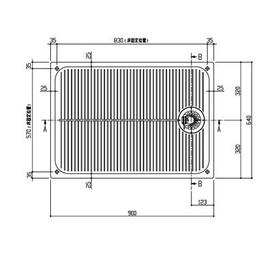 ▲TOTO【PWSP90HB2W】※※洗濯機パン（横引きトラップ）  900サイズ BL品 管理番号：1760