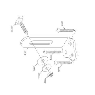 ▲TOTO【T9A1】ブラケット  乳児用バス 病院用器具