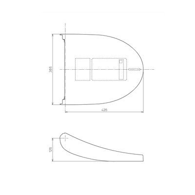 ▲TOTO【TCM1329-6N】便ふた組品  取り替えパーツ トイレ 特注品