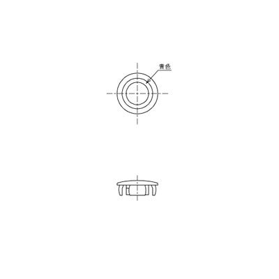 ▲TOTO【TH495CR】青インデックス  水栓金具取替えパーツ