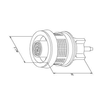 ▲TOTO【THJ10R】ピストンバルブ部 TEF70型 TEF80型他用 水道水 再生水共用 