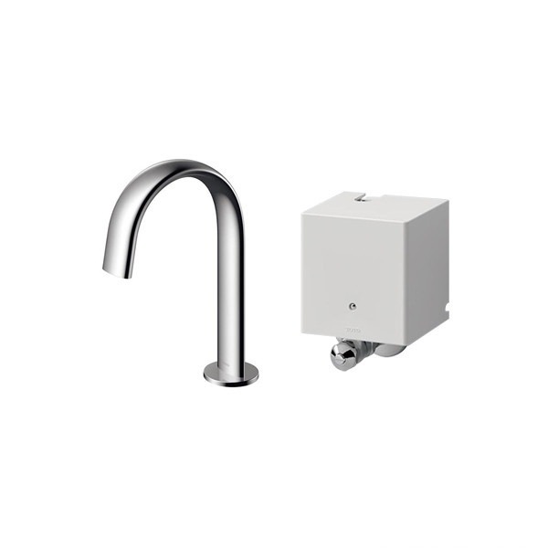 ◎TOTO【TLE24SS1W】台付自動水栓 アクアオート 発電タイプ 単水栓