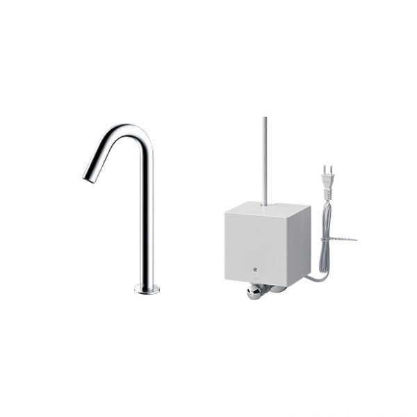 EOTOTO - TOTO　台付自動水栓 アクアオート　TLE26SS2W 楽天市場】【TLE26SS2W】TOTO アクアオート 自動水栓 コン
