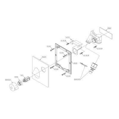 ◎TOTO【TWA10A1RZ】洗濯機用横水栓 埋込 ホース接続形 緊急止水 樹脂配管用 寒冷地用 逆止弁無  緊急止水弁付水栓 ピタットくん樹脂配管用 