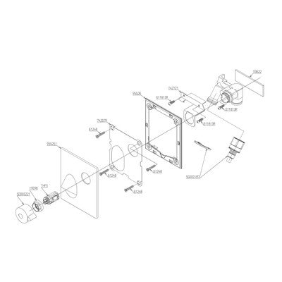 ◎TOTO【TWA10AP1RZ】洗濯機用横水栓 埋込 ホース接続形 緊急止水 樹脂配管用 寒冷地用 逆止弁無  緊急止水弁付水栓 ピタットくん樹脂配管用 