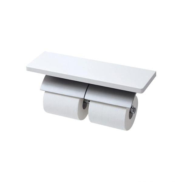 ▲TOTO【YH63BKS】棚付二連紙巻器  めっき仕上げ トイレ