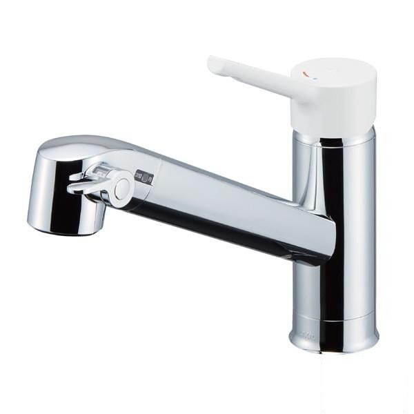 ▲LIXIL INAX【JF-AG442SYXNA(JW)】キッチン水栓 浄水器内蔵型シングルレバー混合水栓 寒冷地仕様