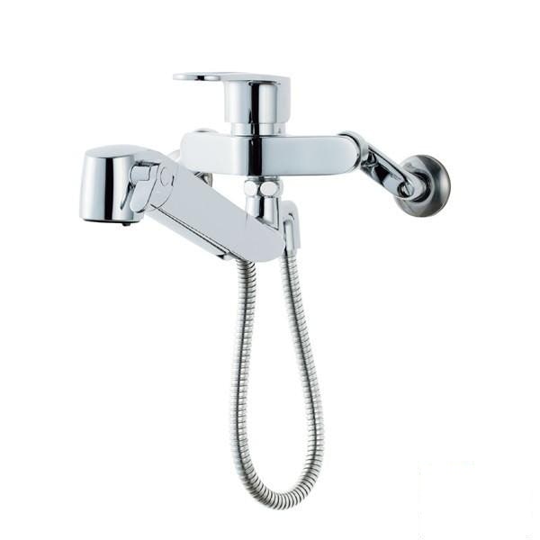 ▲LIXIL INAX【JF-AH437SYNA(JW)】キッチン水栓 浄水器内蔵型シングルレバー混合水栓 寒冷地仕様 オールインワン