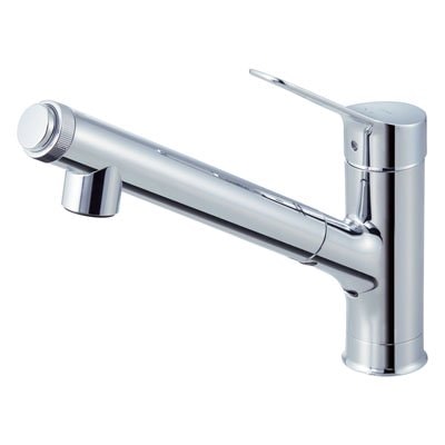 ▲LIXIL INAX【JF-AJ461SYX(JW)】キッチン水栓 浄水器内蔵型シングルレバー混合水栓 オールインワンAJタイプ  蛇口