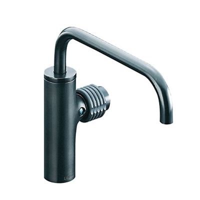 ♪LIXIL INAX【LF-74/SAB】洗面器･手洗器用水栓金具 釉の美･創の美 立水栓 カウンター取付専用タイプ 黒クロムメッキ 受注生産品