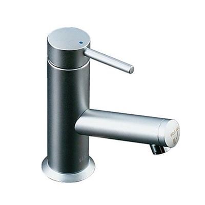 ♪LIXIL INAX【LF-E02N/SE】シングルレバー単水栓 eモダン 排水栓無し 寒冷地仕様 きれいサテン 洗面器･手洗器用水栓金具 受注生産品