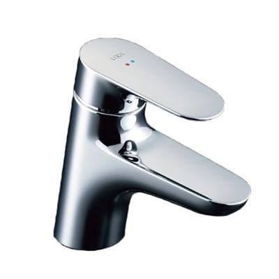 ▲LIXIL INAX【LF-WF340SYC】シングルレバー混合水栓 クロマーレS エコハンドル 排水栓なし 一般地・寒冷地共用