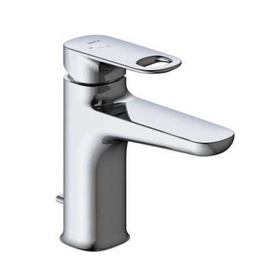 ▲LIXIL INAX【LF-YD340SY】シングルレバー混合水栓 デュアラ ポップアップ式(ワイヤータイプ)