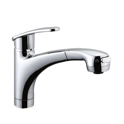 ▲LIXIL INAX【SF-A451SYXU】ハンドシャワー付シングルレバー混合水栓 アウゼ エコハンドル キッチン用