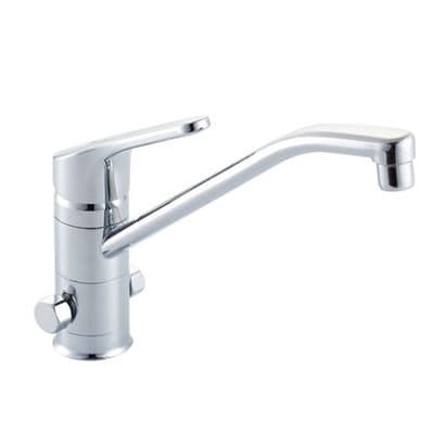 ▲LIXIL INAX【SF-HB420SYXB】シングルレバー混合水栓 クロマーレ エコハンドル (分岐口付) キッチンシャワー付 キッチン用