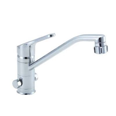 ▲LIXIL INAX【SF-HB442SYXB】キッチンシャワー付シングルレバー混合水栓 クロマーレ エコハンドル (分岐口付) キッチン用