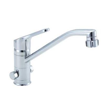 ▲LIXIL INAX【SF-HB442SYXNB】キッチンシャワー付シングルレバー混合水栓 クロマーレ 分岐口付 寒冷地仕様 キッチン用
