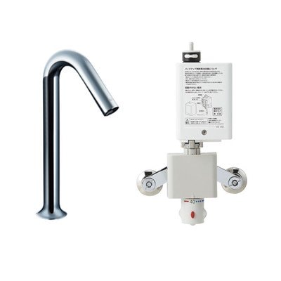 ♪LIXIL INAX【AM-320HTC】サーモスタット付自動水栓 ベッセル用ロングタイプ 水栓金具  オートマージュMX