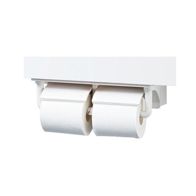 ♪LIXIL INAX【CF-AA64】棚付２連紙巻器 トイレ アクセサリー 受注生産品
