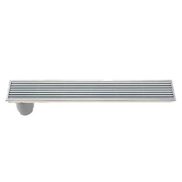 ♪LIXIL INAX【PBF-TM3-15Y】トラップ付排水ユニット 出入り口段差解消用 144×144×153 非防水層タイプ 横引きトラップ