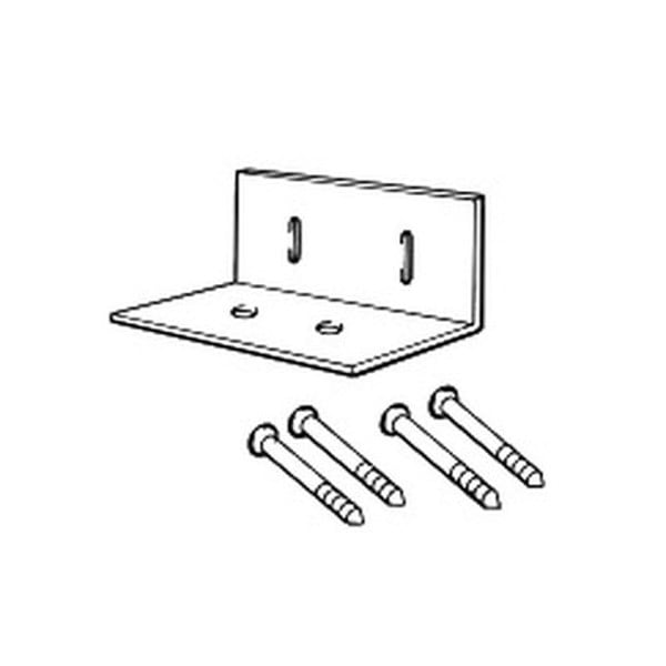 ♪LIXIL INAX【PFL-50S】L型取付金具 タッピングねじ付 2個セット 洗濯機パン PF-9375用  PF-9064用 PF-8064A用