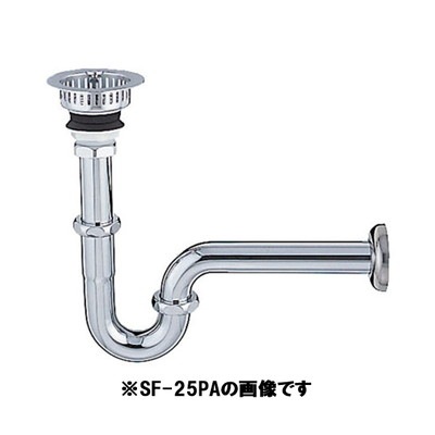 ♪LIXIL INAX【SF-25SA】洗髪器排水Ｓトラップ 流し 流し用排水Pトラップ 