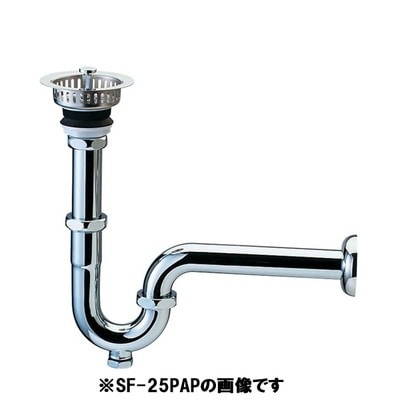 ♪LIXIL INAX【SF-25SAP】洗髪器排水Ｓトラップ 掃除口付 流し 流し用排水Ｓトラップ 