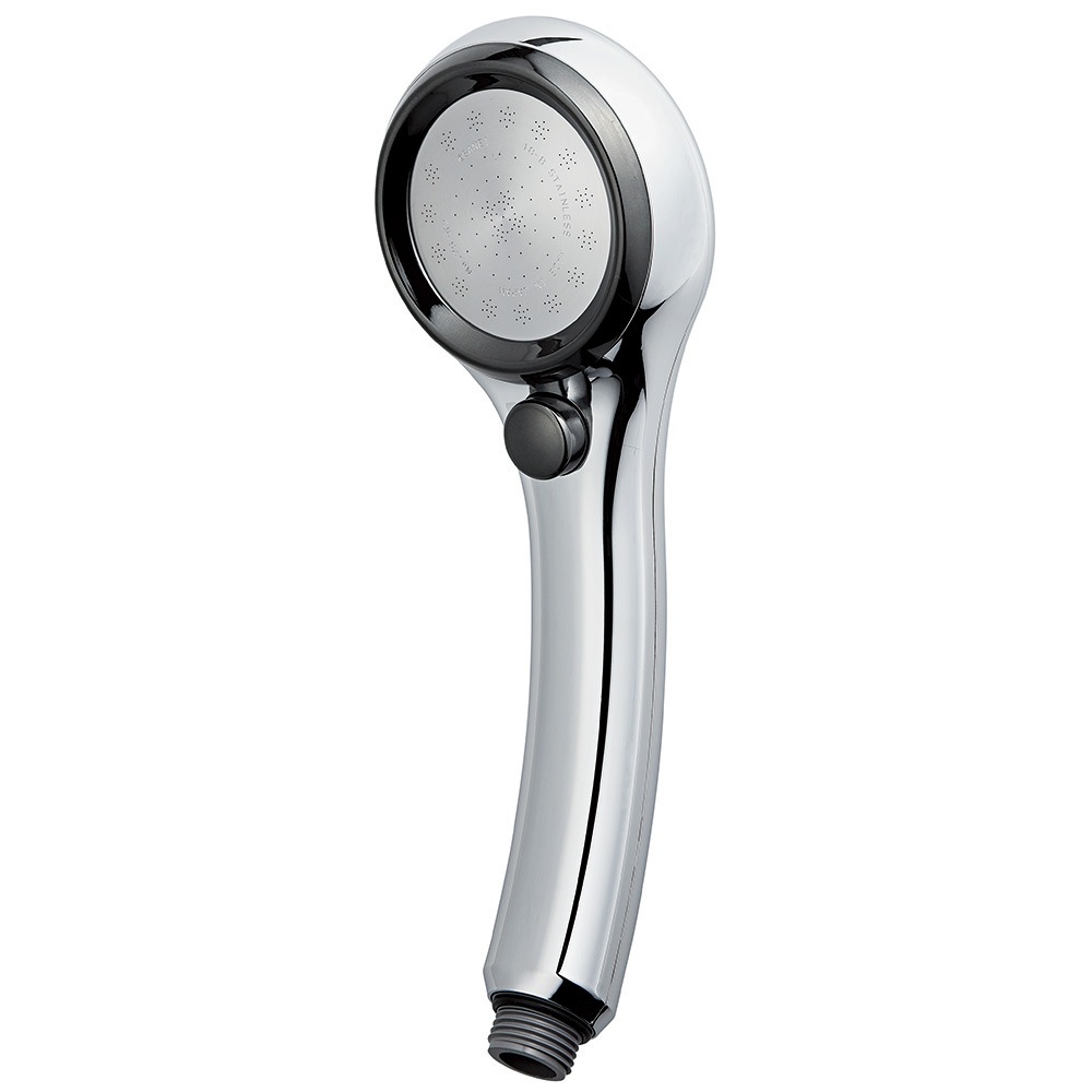 ▲三栄水栓 SANEI【PS3136-81XA-CDP】FBシャワーヘッド（レイニーメタリック）